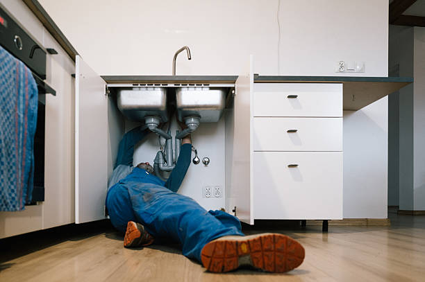 Professional Drain Cleaning technician working in Wichita, KS